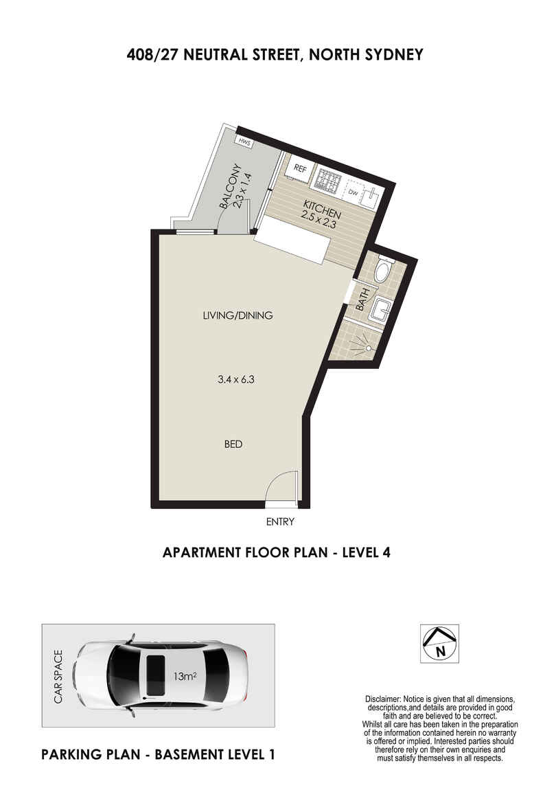 408/27 Neutral Street North Sydney