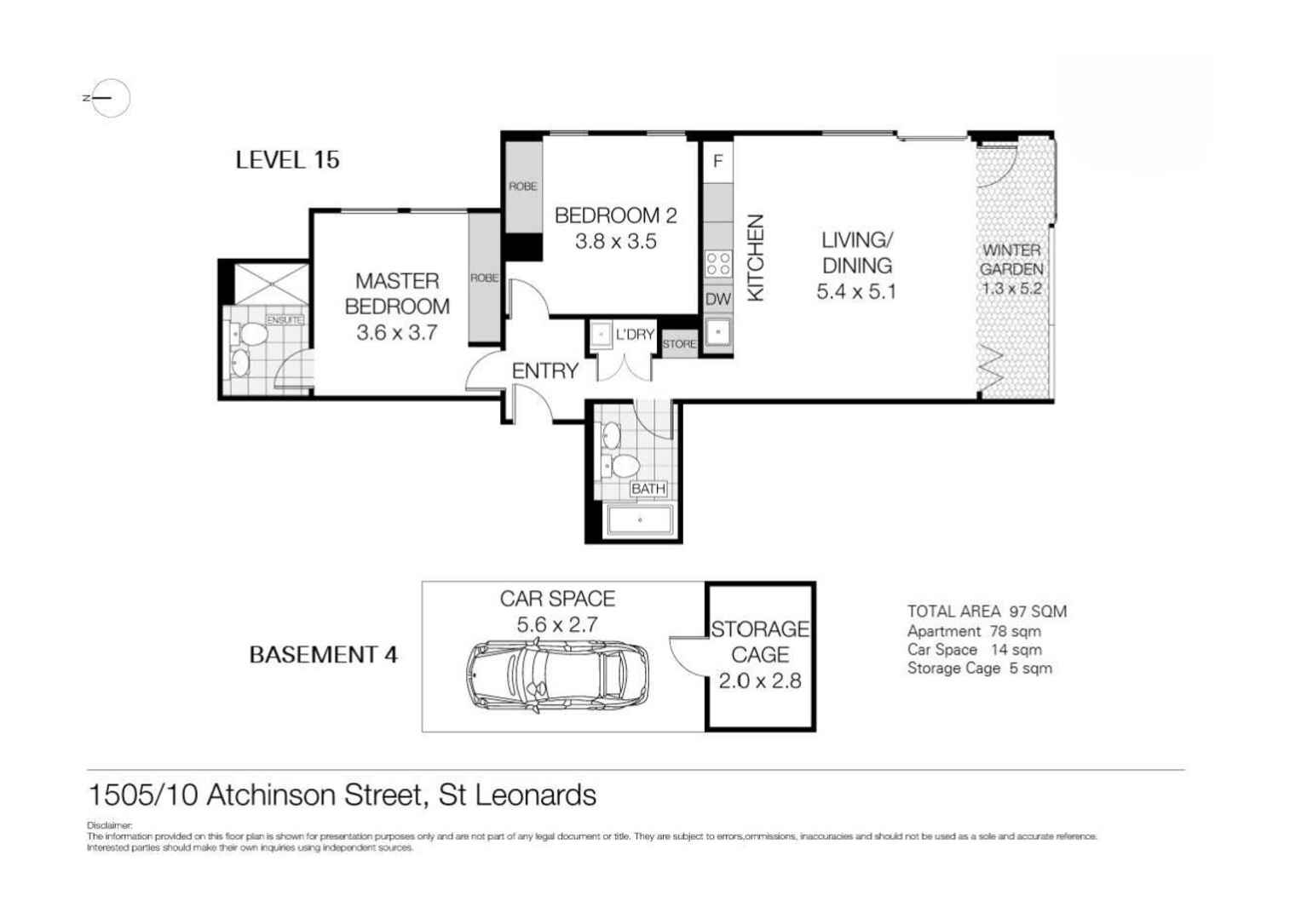 1505/10 Atchison Street St Leonards 1505/10 Atchison Street St Leonards