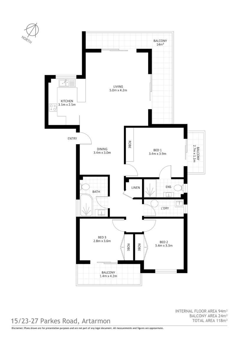 15/23-27 Parkes Road Artarmon